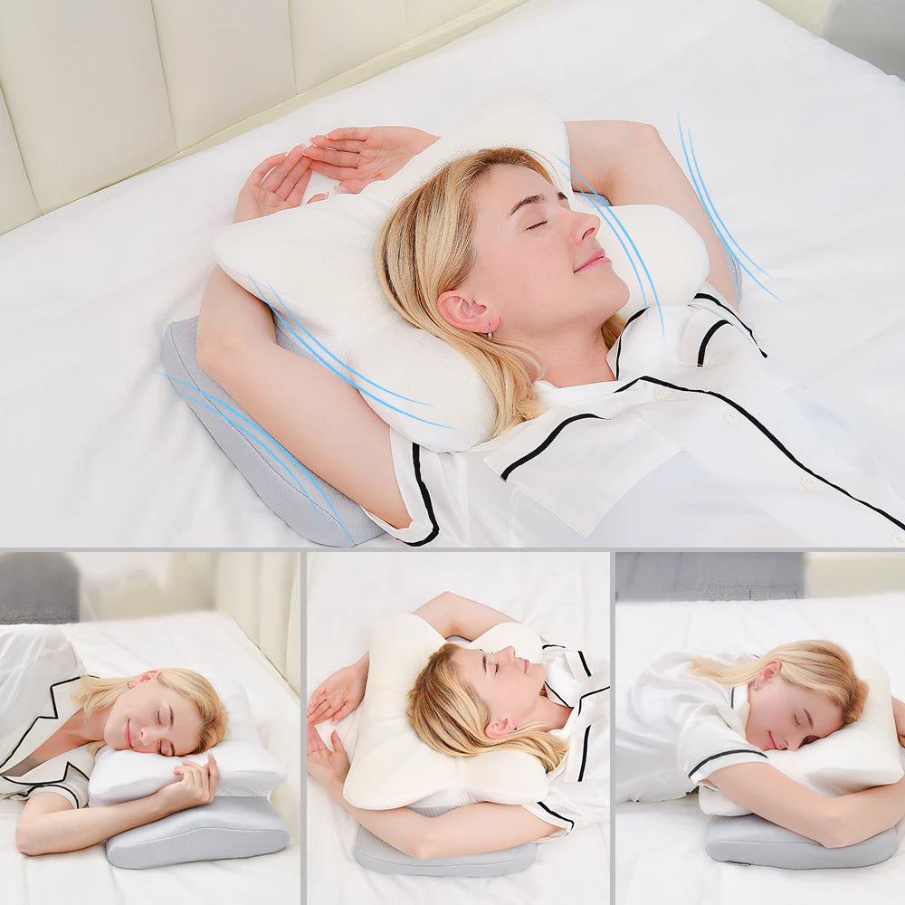 ComfyCloud™ Ergonomic Pillow | Prevent Neck & Shoulder Pain | Rest & Sleep Peacefully